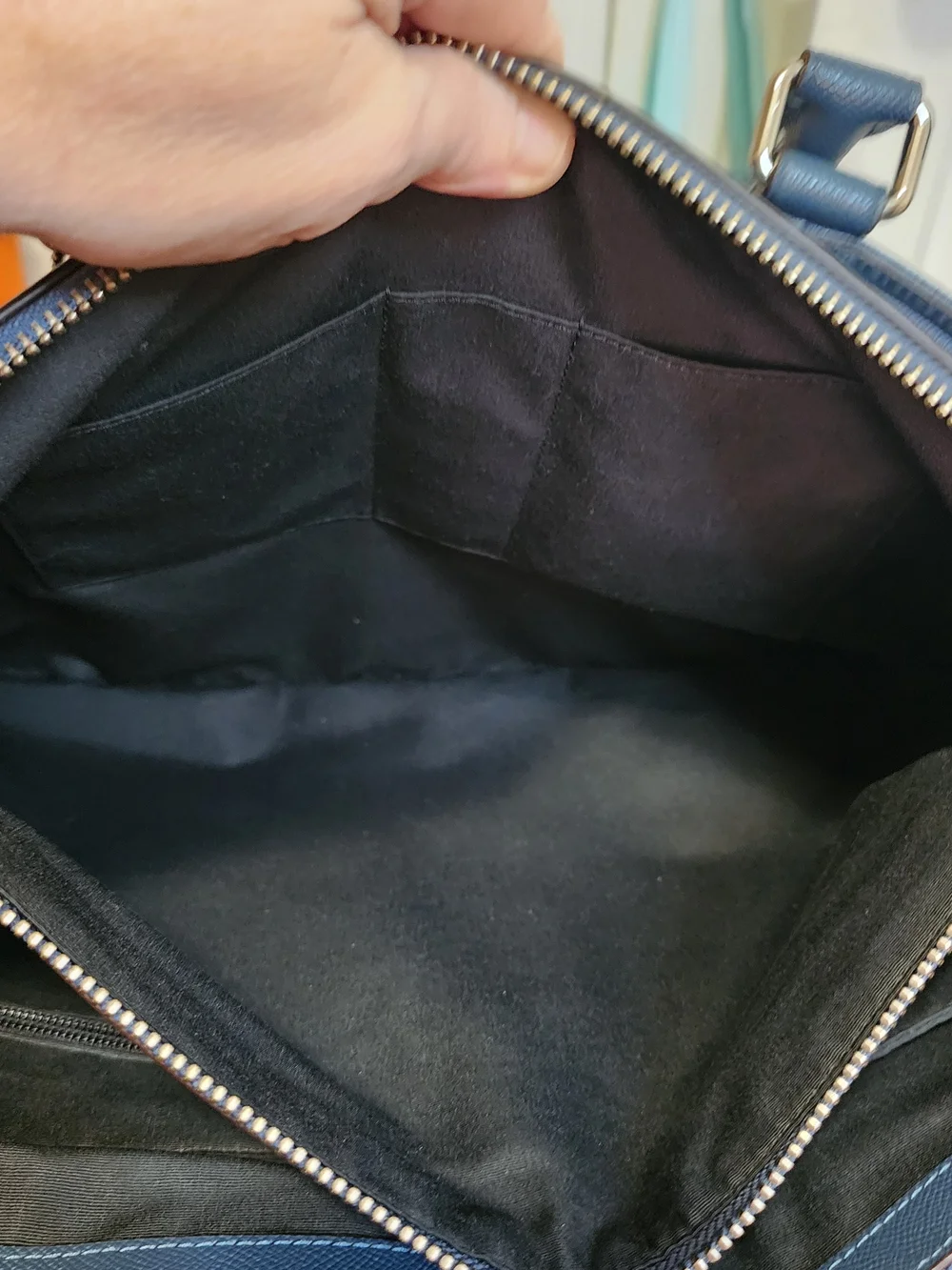 Coach Leather Metropolitan Briefcase with Detachable Strap